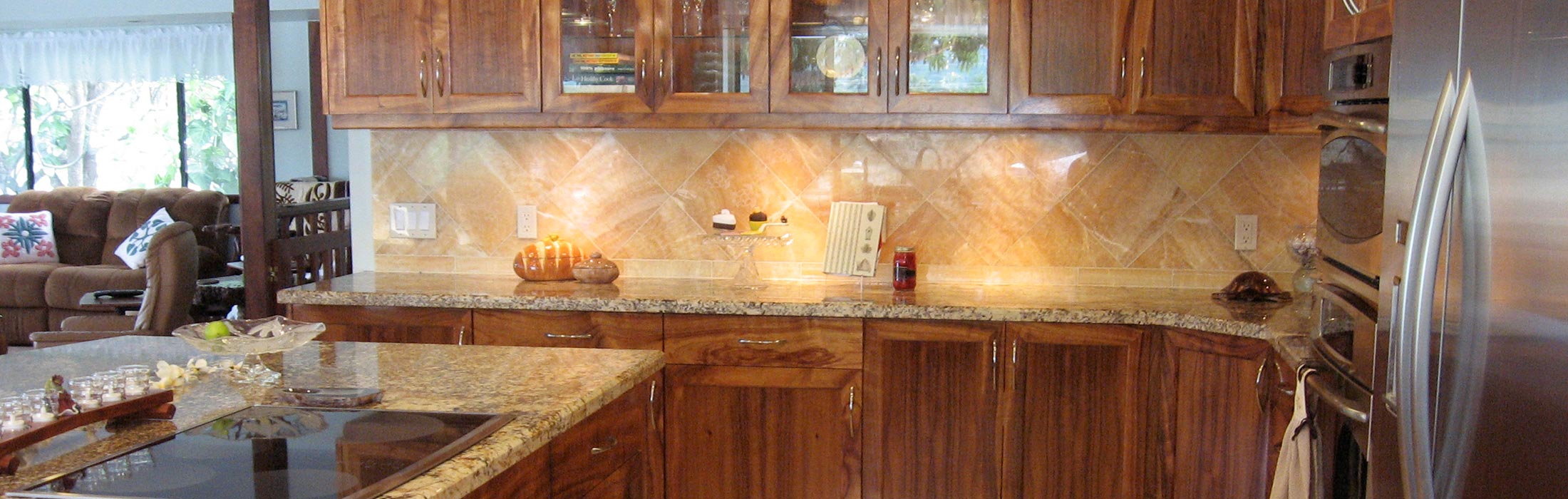 image of remodeled kitchen and dining area