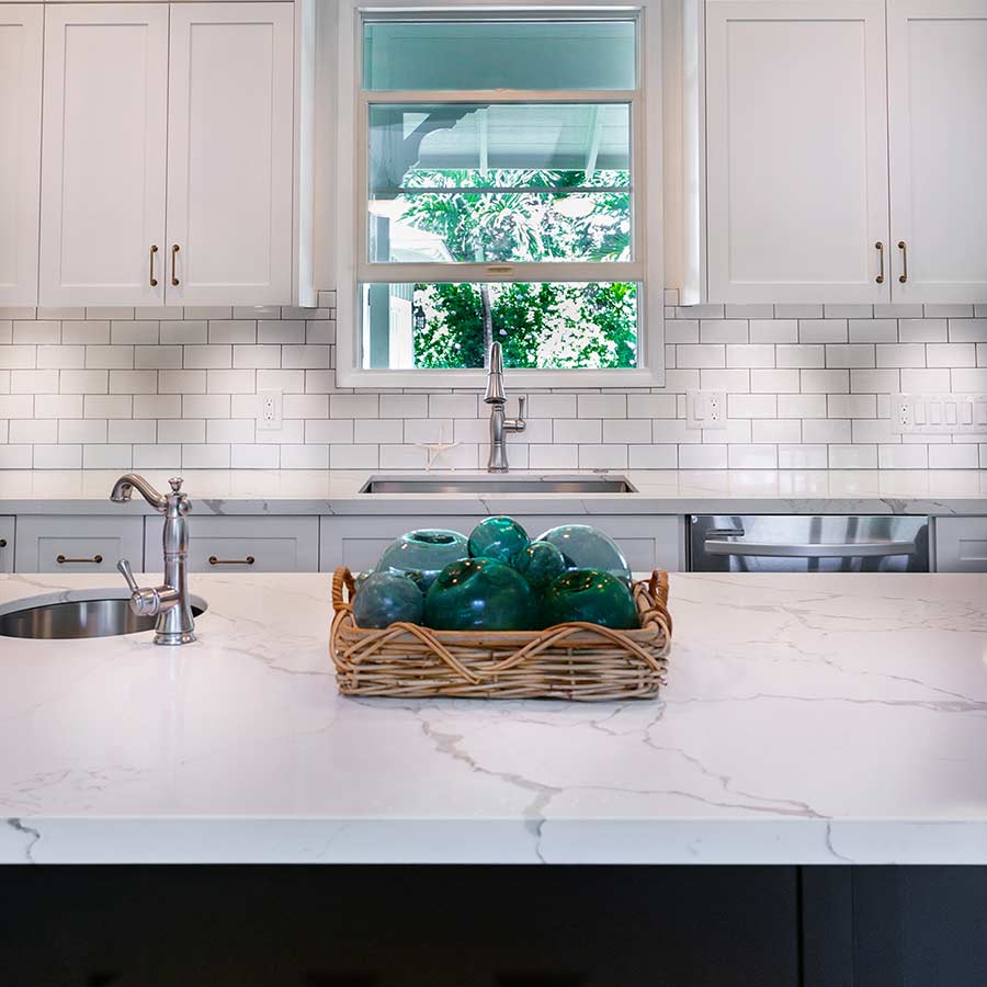 image of remodeled kitchen area